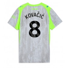Manchester City Mateo Kovacic #8 Tredjedrakt Kvinner 2025-26 Kortermet